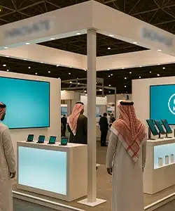 تصميم وتنفيذ أجنحة المعارض